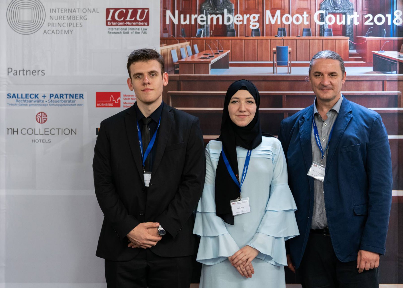 IUS Law Students, Sole Representatives of BiH at Nuremberg Moot Court Competition 2018