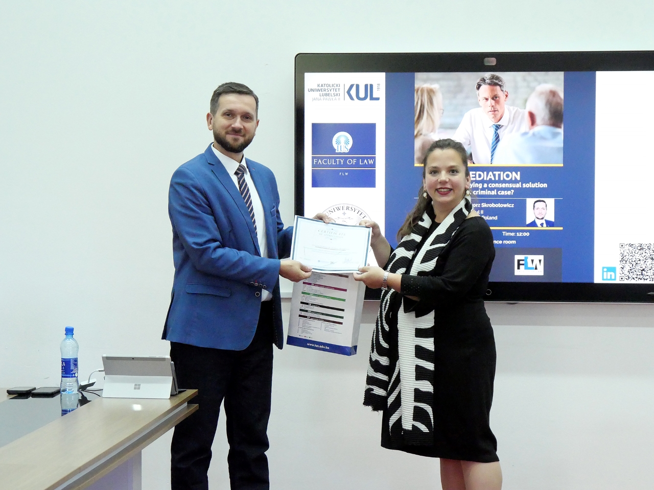 Onarıcı Adalet Keşfi: Dr. Grzegorz Adam Skrobotowicz'in Ceza Hukukunda Arabuluculuk Üzerine Konuşması