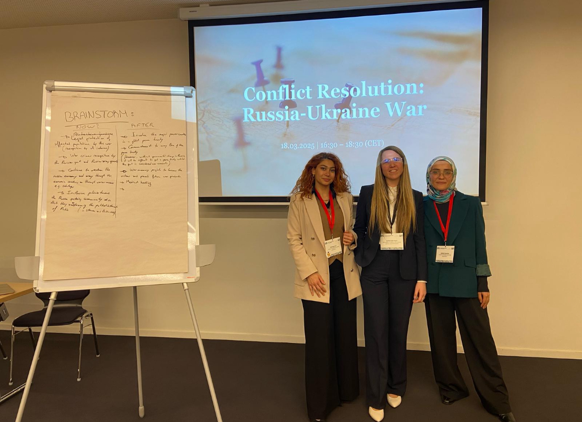 IUS Hukuk Öğrencileri Strazburg’da Küresel Çatışma Çözümüne Katkıda Bulunuyor