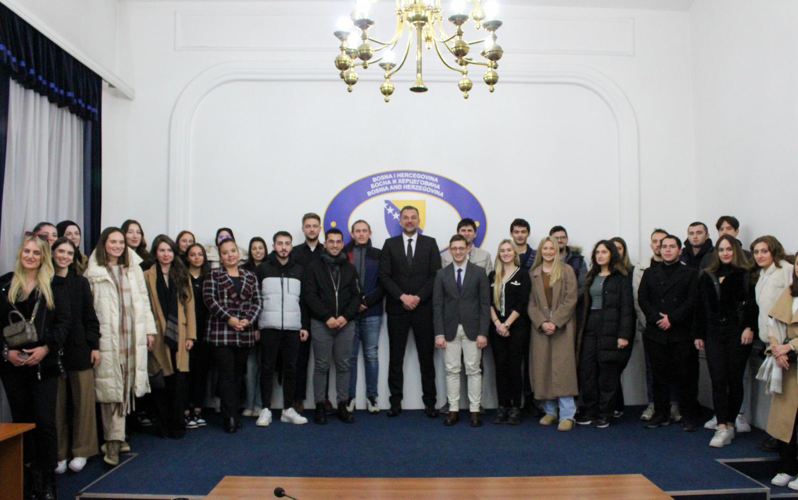 IUS FLW Pays Visit to Ministry of Foreign Affairs of BiH