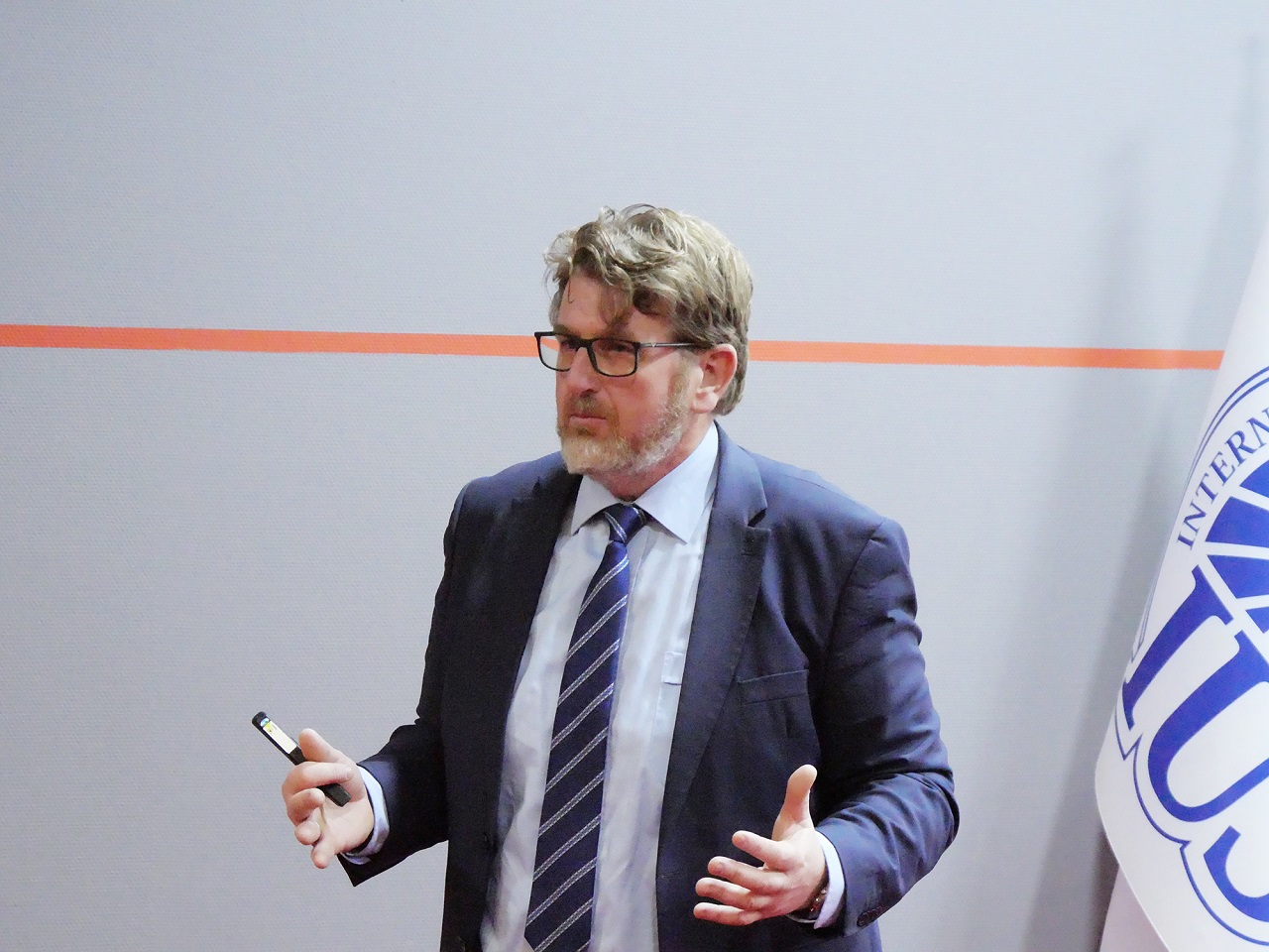 Mr. Nijaz Avdukić Delivers Lecture on Youth Retention Strategies at IUS