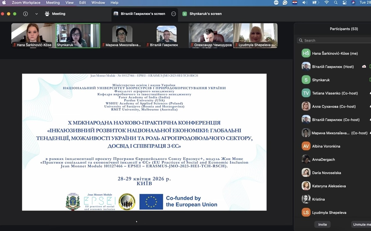 Assist. Prof. Dr. Hana Šarkinović-Köse Delivers Plenary Keynote at International Conference Hosted by NULES