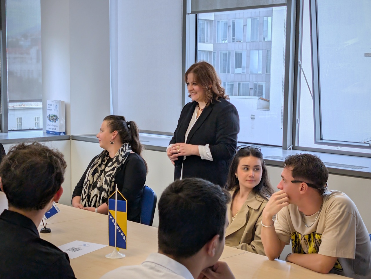 Faculty of Law Students Visit the Council of Europe Office in Sarajevo Faculty of Law Students Visit the Council of Europe Office in Sarajevo