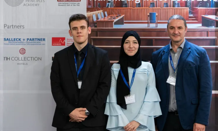 IUS Law Students, Sole Representatives of BiH at Nuremberg Moot Court Competition 2018