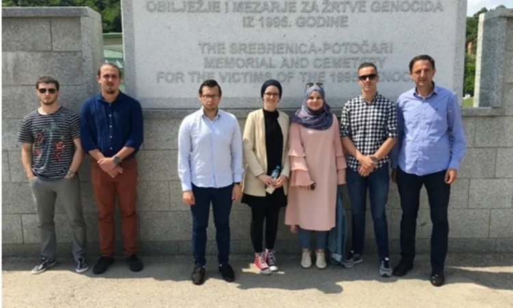 Students of Faculty of Law visited Srebrenica
