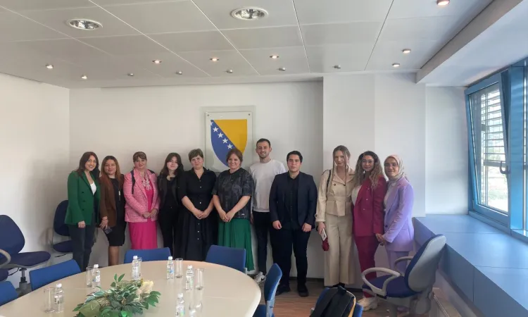 FLW students visit Ministry of Human Rights and Refugees of Bosnia and Herzegovina