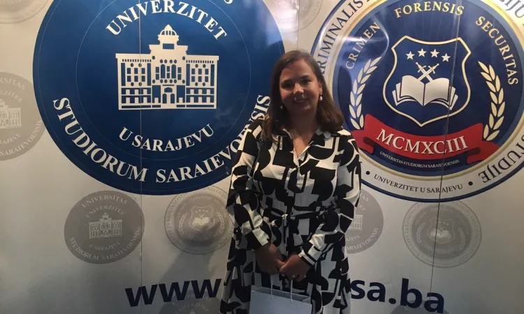 Assoc.Prof.dr. Ena Kazić Çakar participated at the Conference "Crimen, Forensis, Securitas, 2023"
