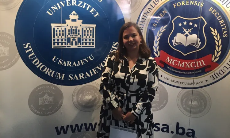 Assoc.Prof.dr. Ena Kazić Çakar participated at the Conference "Crimen, Forensis, Securitas, 2023"