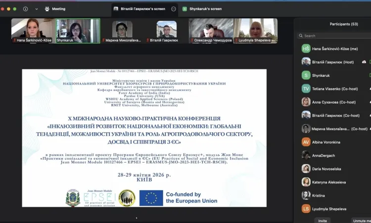 Assist. Prof. Dr. Hana Šarkinović-Köse Delivers Plenary Keynote at International Conference Hosted by NULES