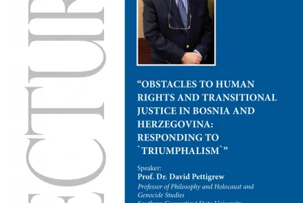 "Obstacles to Human Rights and Transitional Justice in Bosnia and Herzegovina: Responding to 'Triumphalism'"