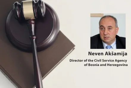 Civil Service Legislation and Systems in BiH and Comparative Law - public lecture