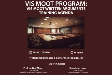 Vis Moot Program - Written Arguments Training