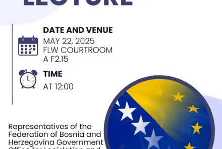 FLW Public Lecture: Legislation and Alignment with the EU Acquis