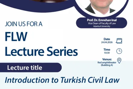 FLW Lecture Series: Introduction to Turkish Civil Law