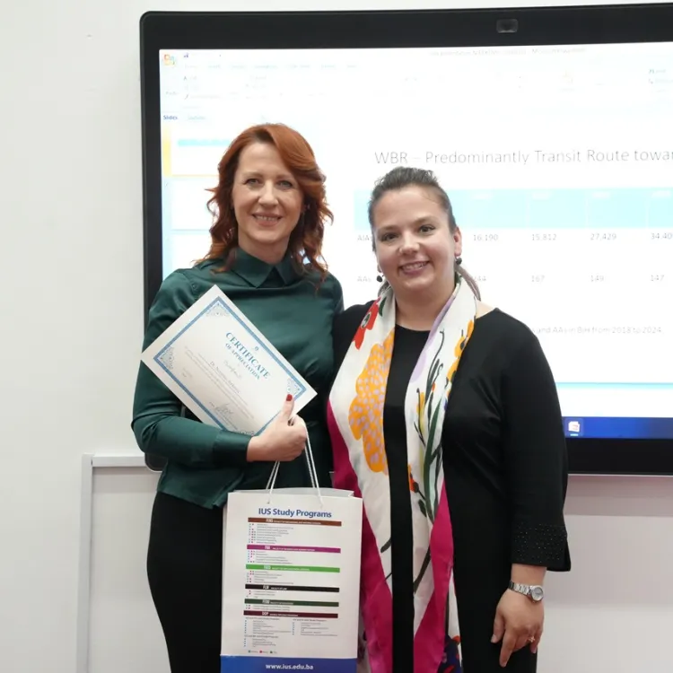 Dr. Nermina Jerković održala predavanje o neregularnim migracijama i sigurnosnim rizicima