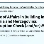 Rješavanje korupcije u građevinskom sektoru BiH: Pravni fakultet IUS-a dao svoj doprinos globalnom održivom razvoju